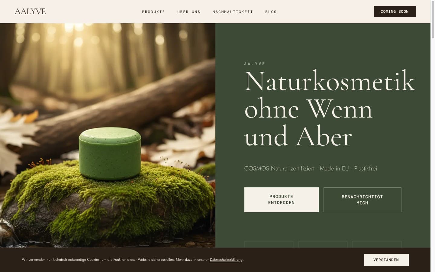 Screenshot von AALYVE